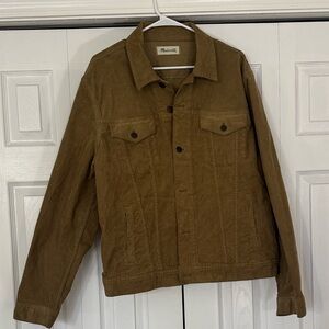Madewell Camel Corduroy Jacket